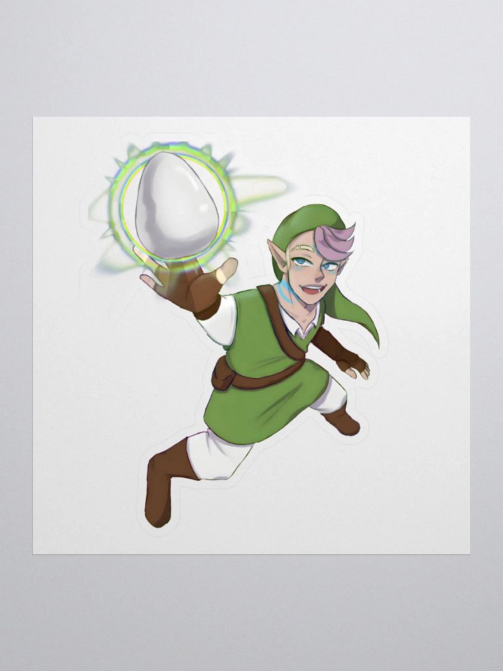 'The Legendary Hero 2: Egg of Sustenance' Sticker product image (2)