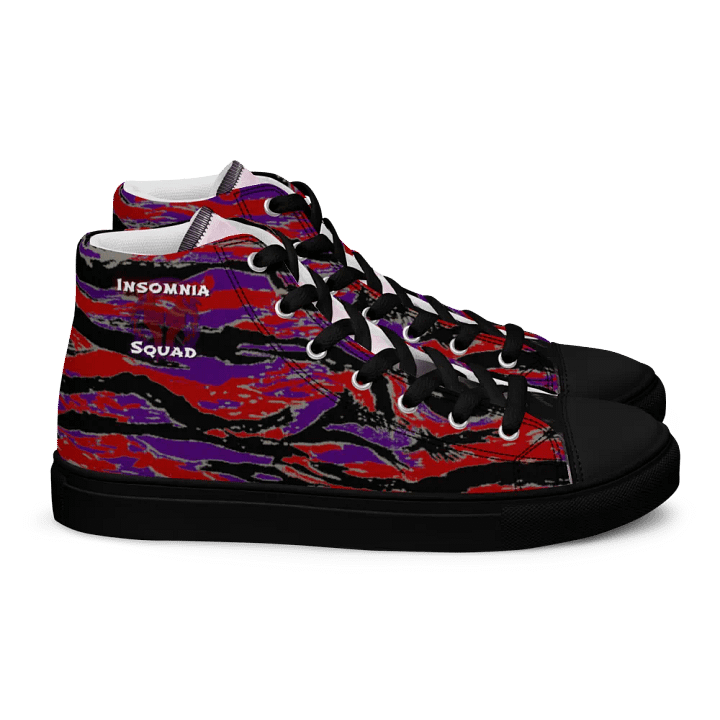 Women's Tiger Stripe Insomnia Squad Canvas Hi-Tops product image (1)