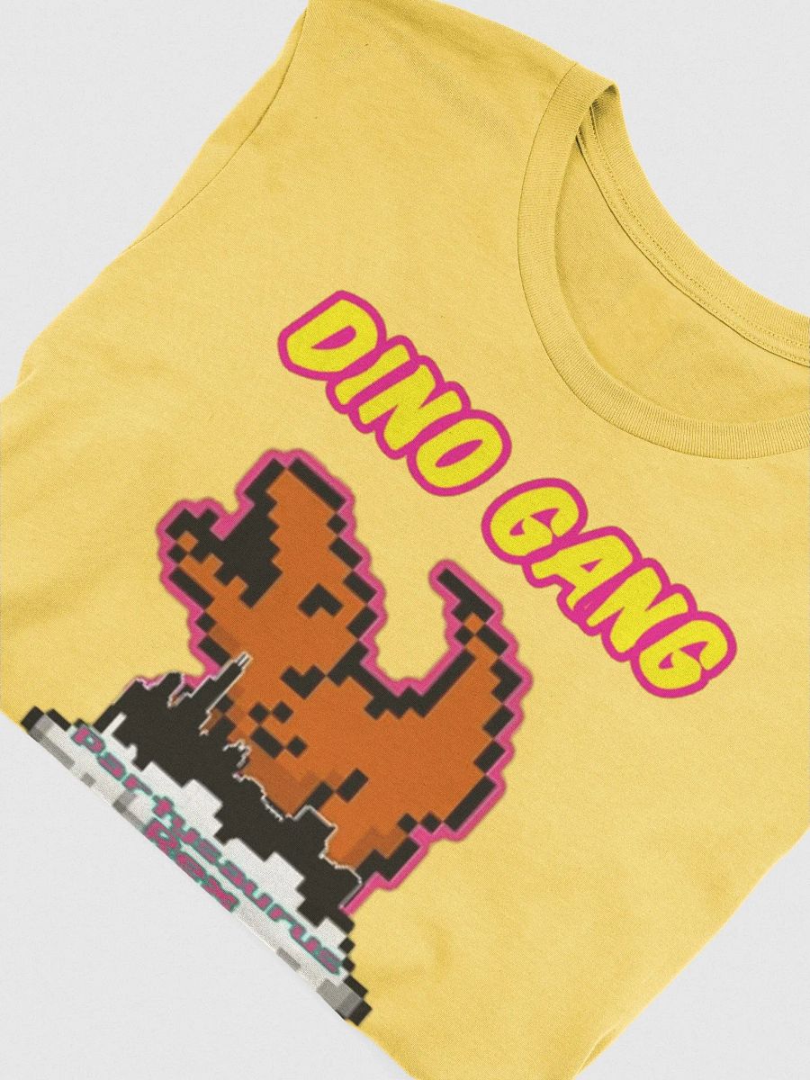 8 Bit Partysaurus Rex Tee Yellow product image (4)