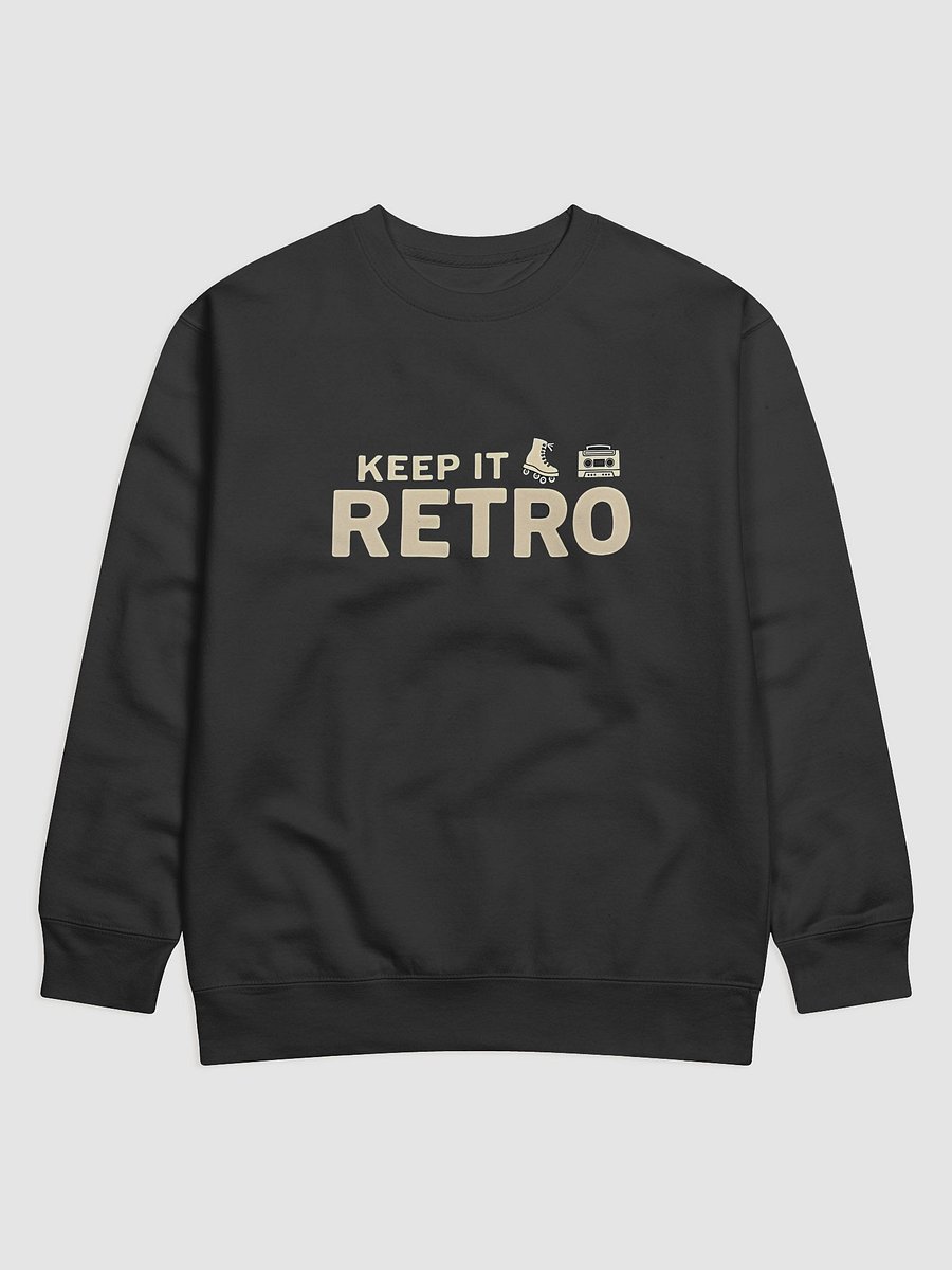 Retro Roller Skate Boombox Sweatshirt product image (1)