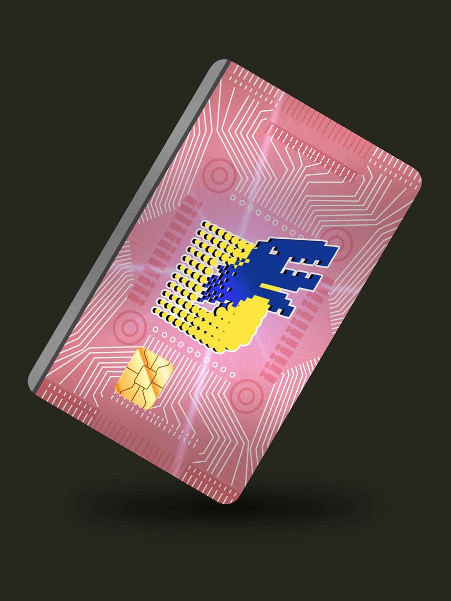 Digimon Tamer Pink Card (Holographic) product image (1)