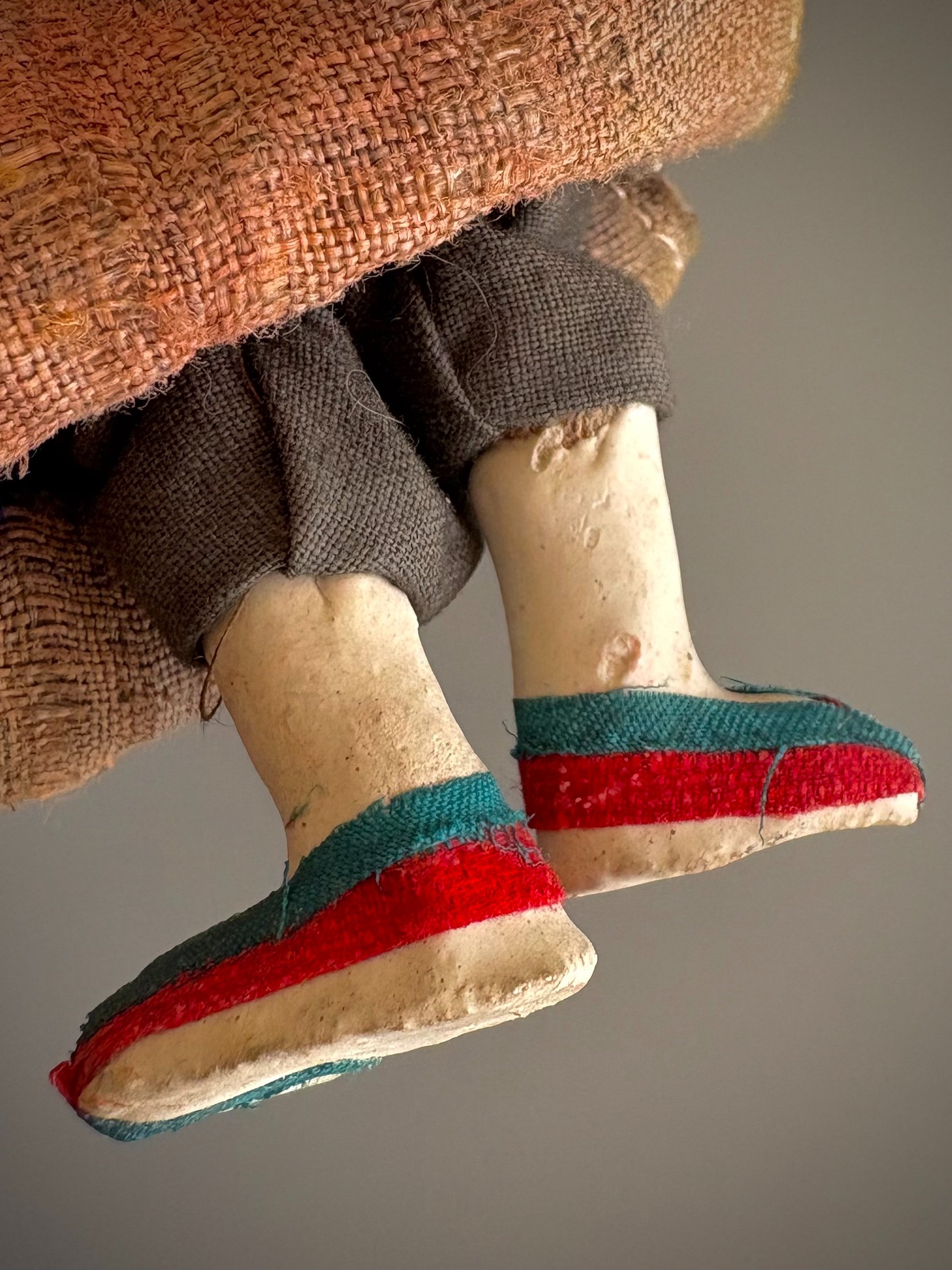 中国清代伝統手工芸「鉄線戯」人形 antique product image (3)