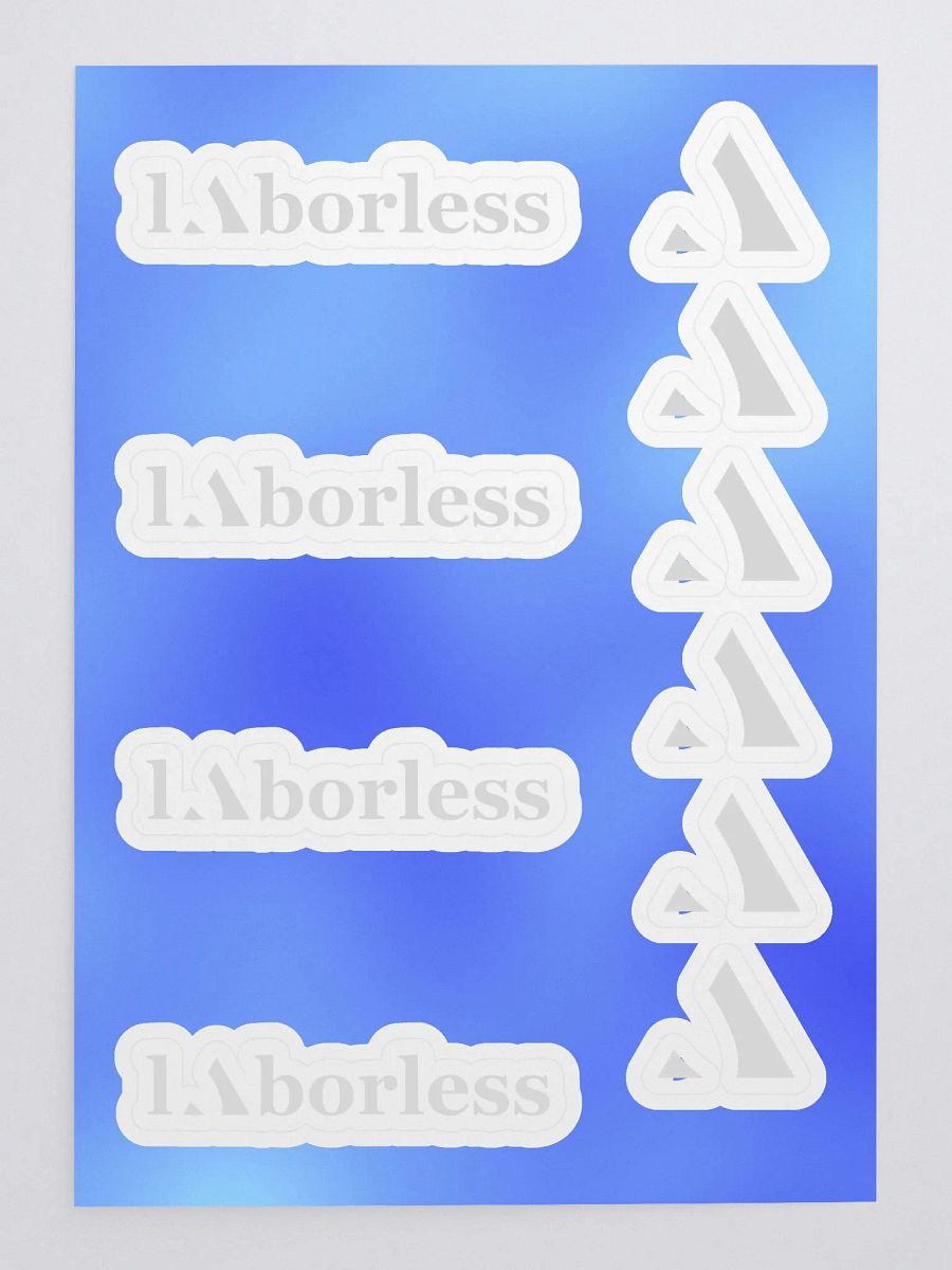 laborless Sticker Sheet product image (3)