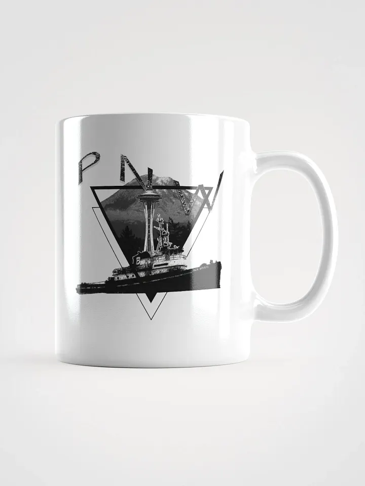 Triangle-Mt Raine- PNW Tug Jack Mug 11oz, 15oz, & 20oz product image (1)