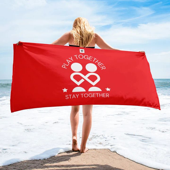 Play Together Stay Together Minimal Towel product image (2)