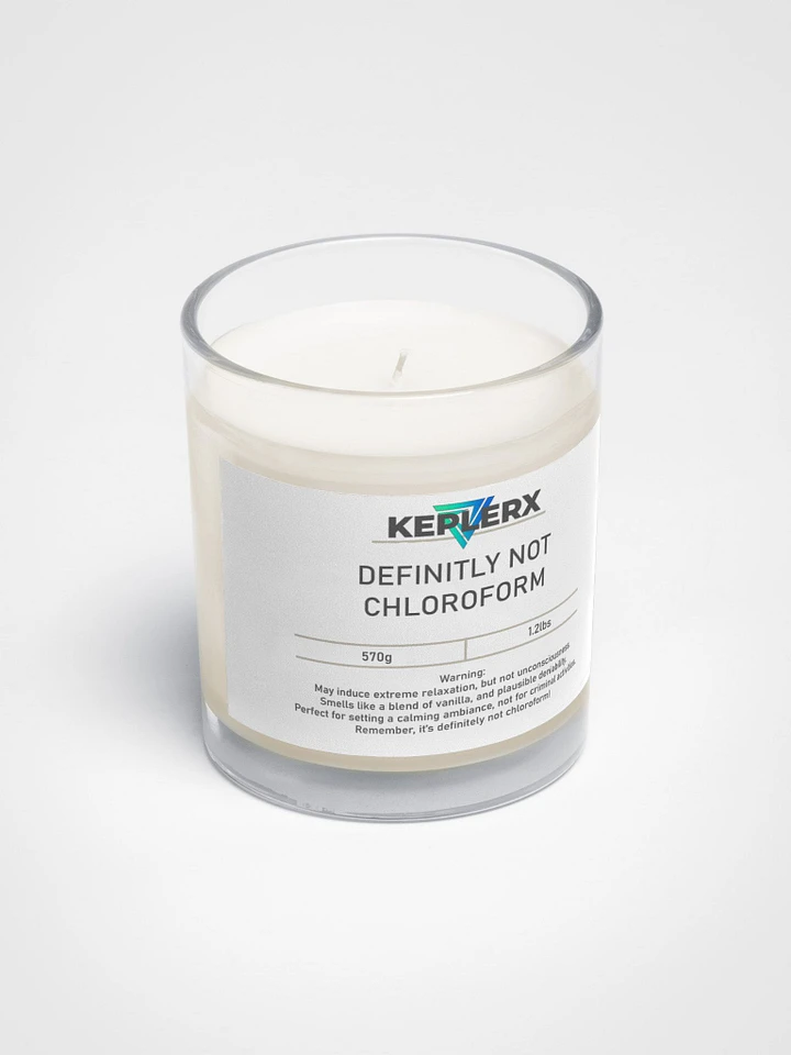 Definitely Not Chloroform Soy Wax Candle product image (2)