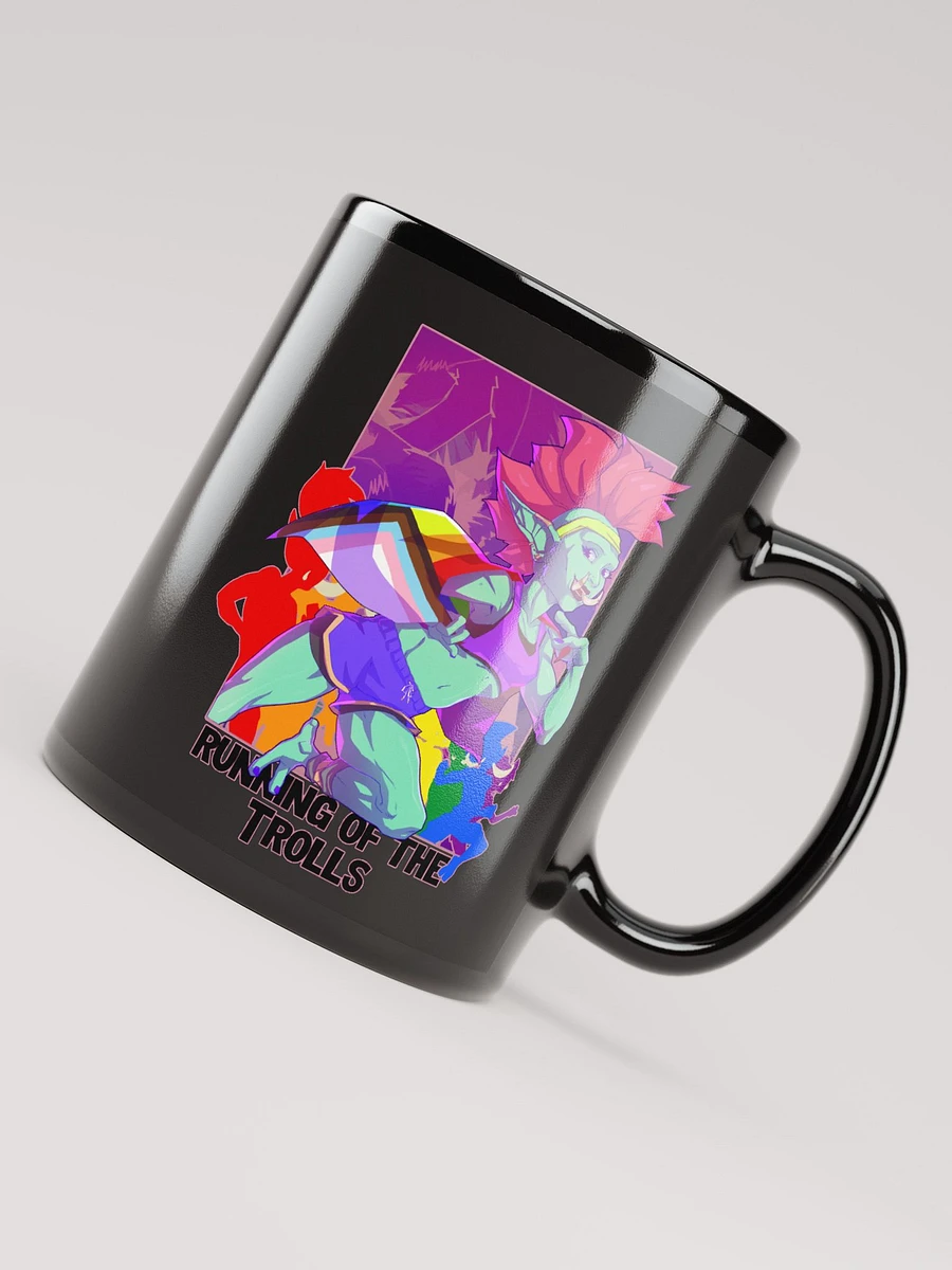 Troll Racer Black Mug - by Eggu product image (8)