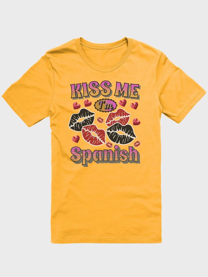 Kiss Me Im Spanish Graphic Tee product image (31)