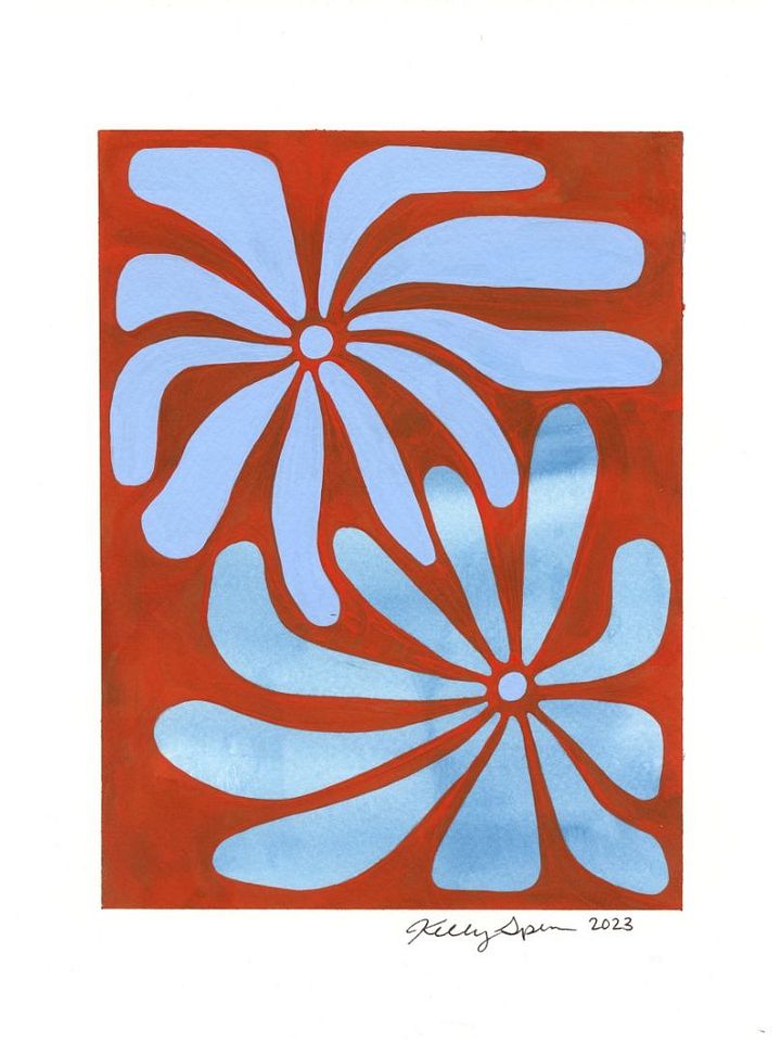 Flowers - Watercolour and Gouache Painting product image (1)