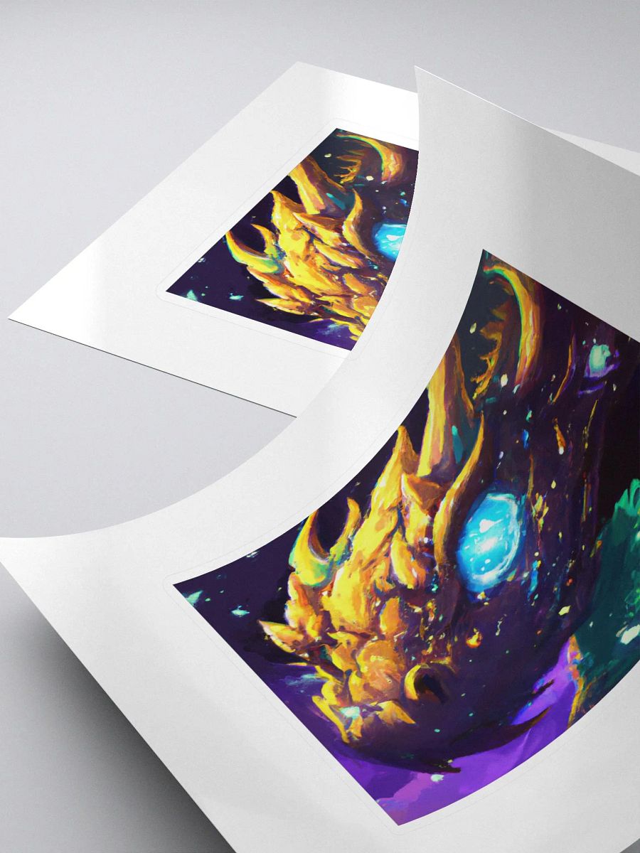 Galactic Wild Dragon Delta Sticker product image (4)