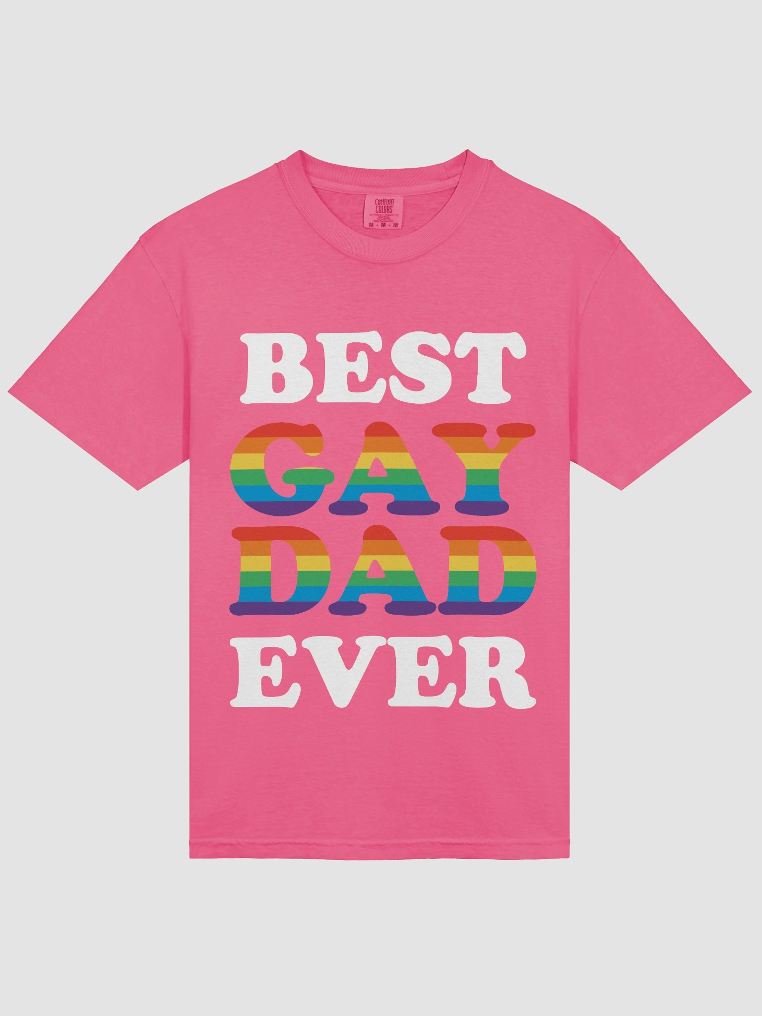 Rainbow Pride 'GAY DAD' T-Shirt product image (15)