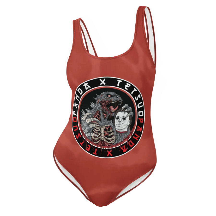 God of Carnage One-Piece Swimsuit (Northern Lotus Design) product image (11)