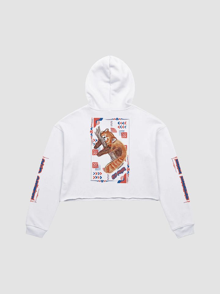 "Zzz" RED PANDA Crop Hoodie product image (11)