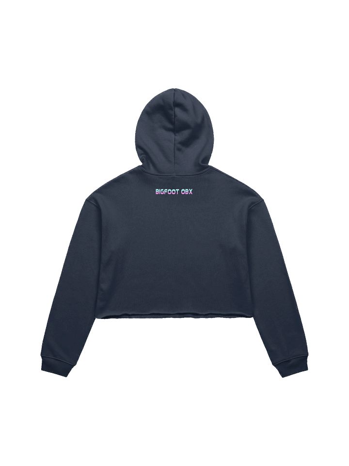 Destination Bigfoot Bronco Retro-Inspired Bella+Canvas Fleece Women's Crop Hoodie (Multiple Colors Available) product image (2)