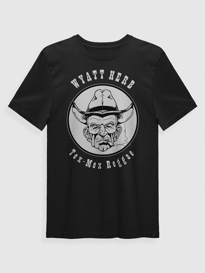 Wyatt Herb Tex Mex Reggae (t-shirt) white on black product image (1)