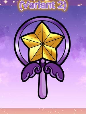 | ♕✩ Magical Wand (Variant 2) ✩♕ | Art by: MagicalMoonie (Me) #digitalart #digital #artist #art #artofyoutube #originalart #magicalgirl #magicalart #artistsoftiktok 