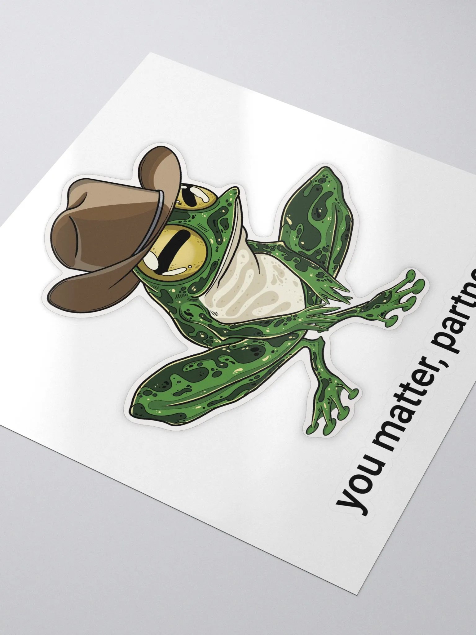 you matter, partner. sticker product image (3)