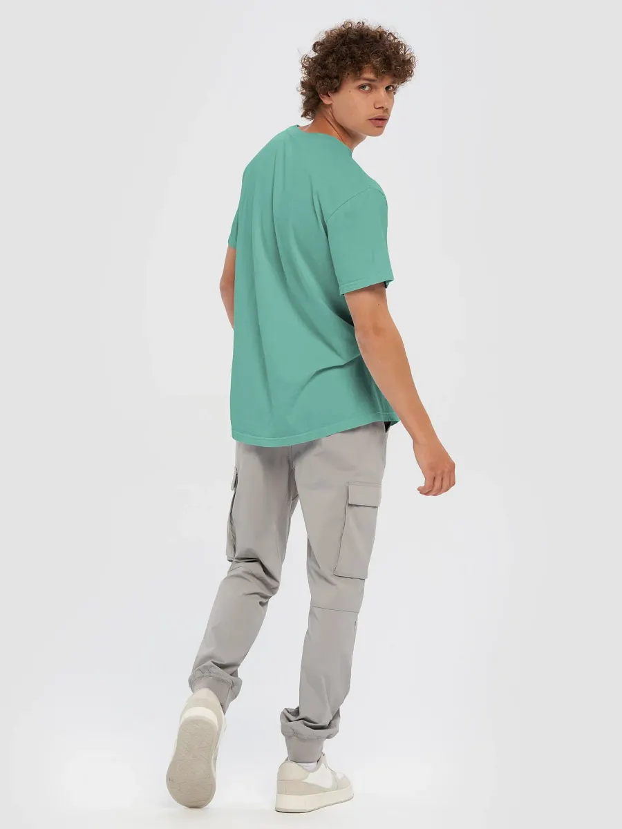 Vintage Comfort: Garment-Dyed Cotton T-Shirt product image (8)