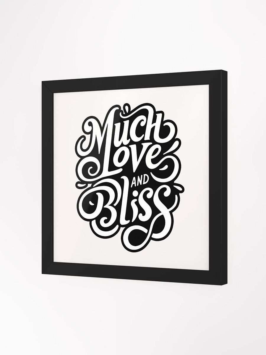 Framed High-Quality Matte Poster (square) product image (2)