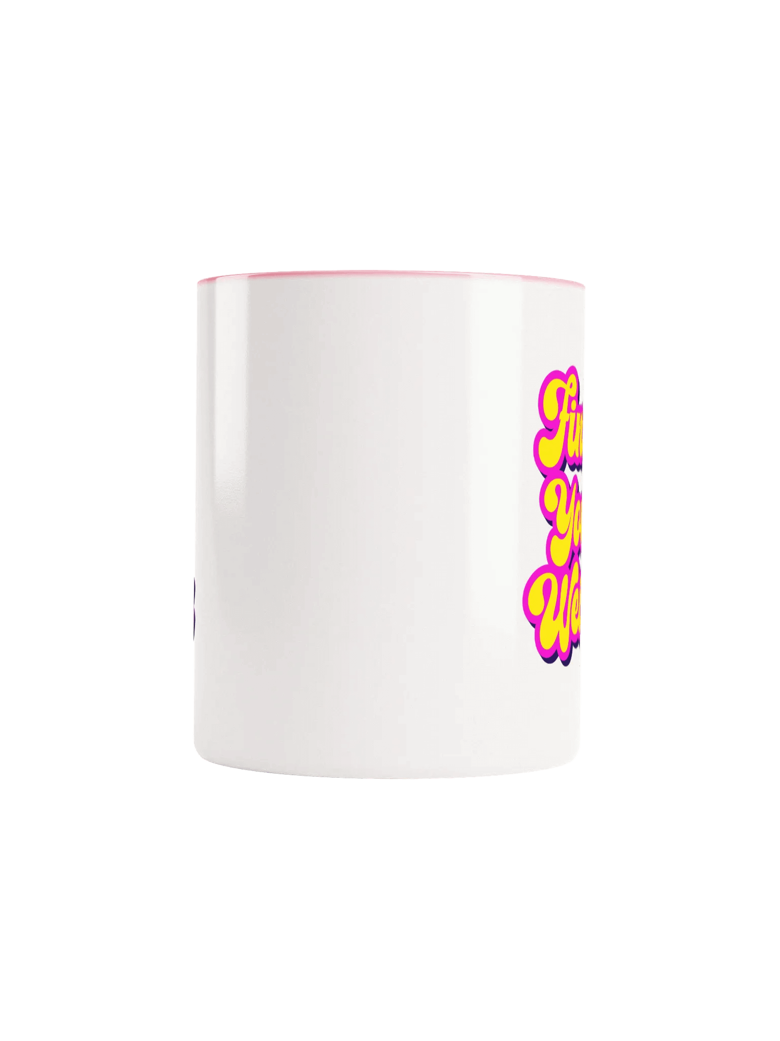"Find Your Weird " Ceramic Mug with Color Inside product image (64)