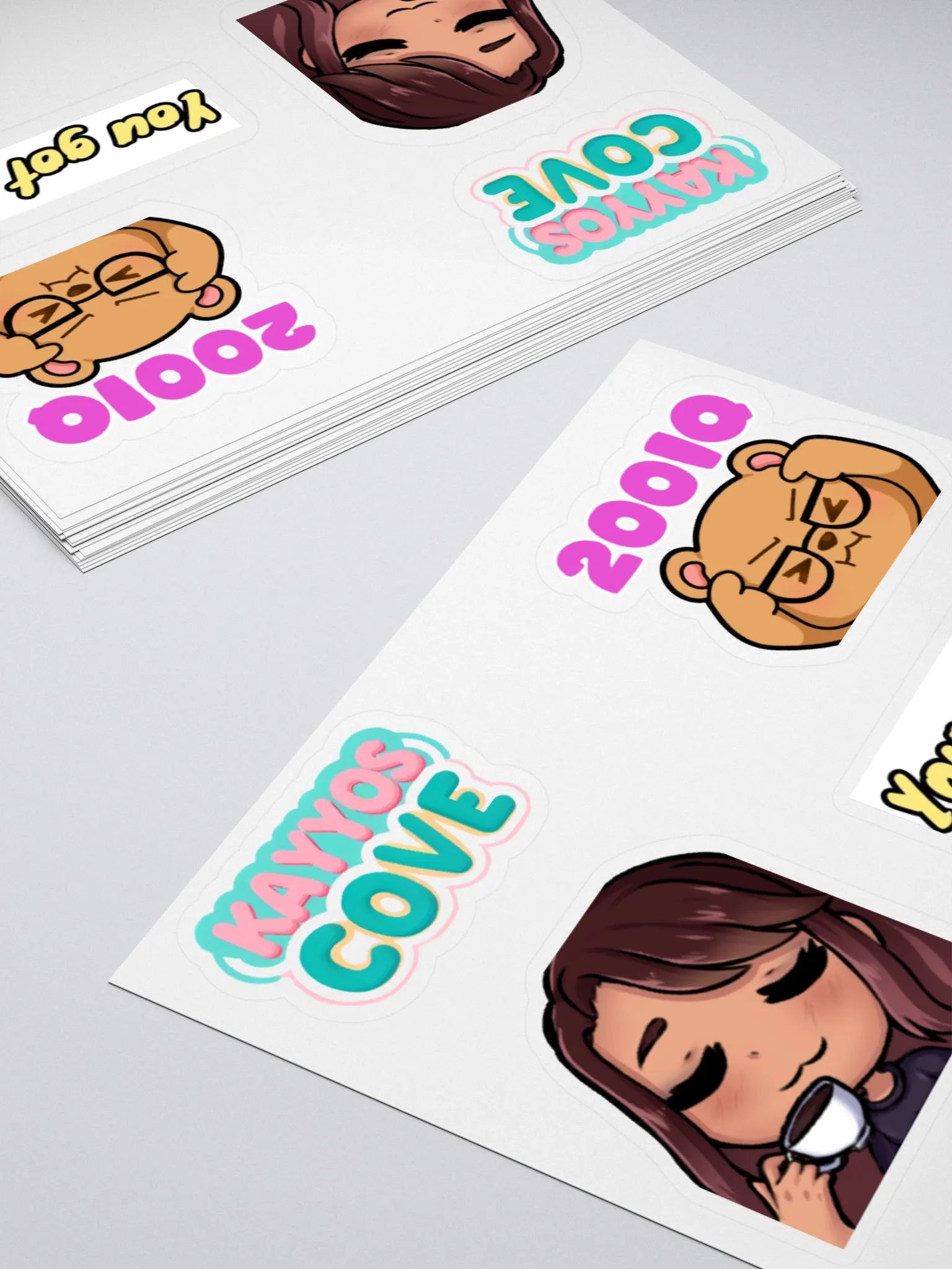 Whimsical Emotion Expressions Sticker Set product image (4)