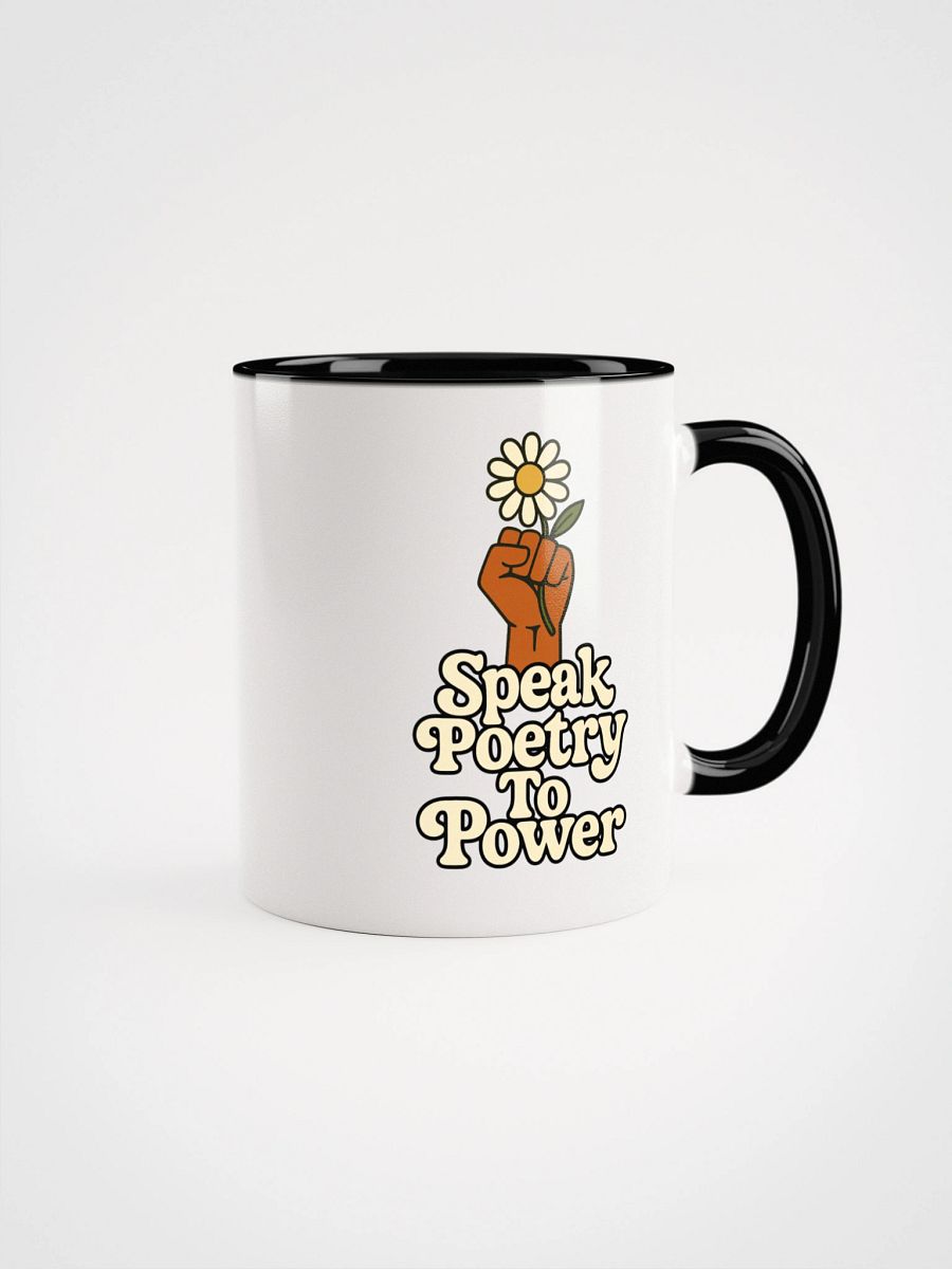 Speak Poetry To Power Accent Mug product image (2)