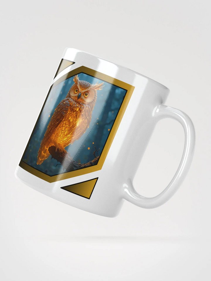 Glossy Mug: Amber Owl product image (2)