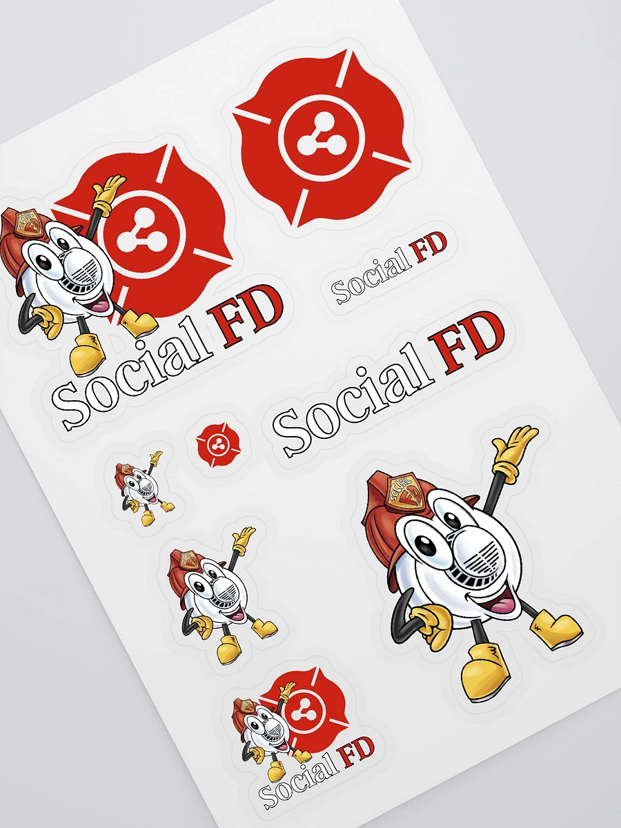 Social FD Sticker Sheet product image (1)