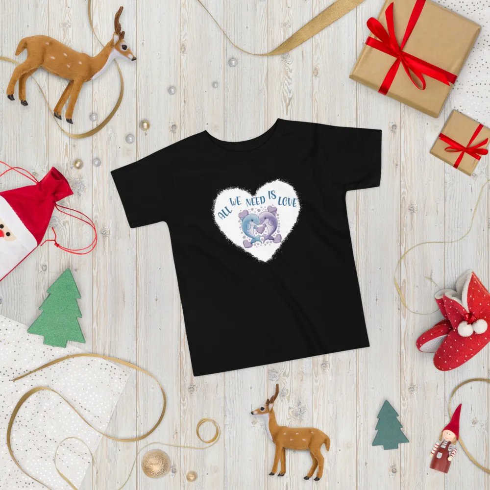 Dolphin Love Toddler T-Shirt product image (8)