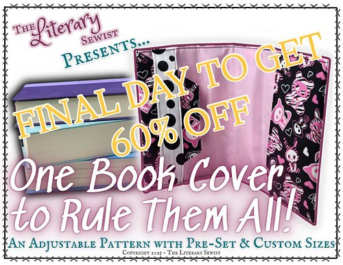 Sales ends at midnight tonight!! Use code “MYPRECIOUS” for discount!  #sewing #sewingpattern #book #bookcover #sale