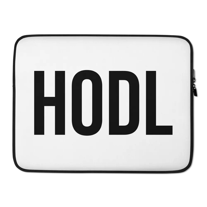 HODL My Laptop Sleeve product image (2)