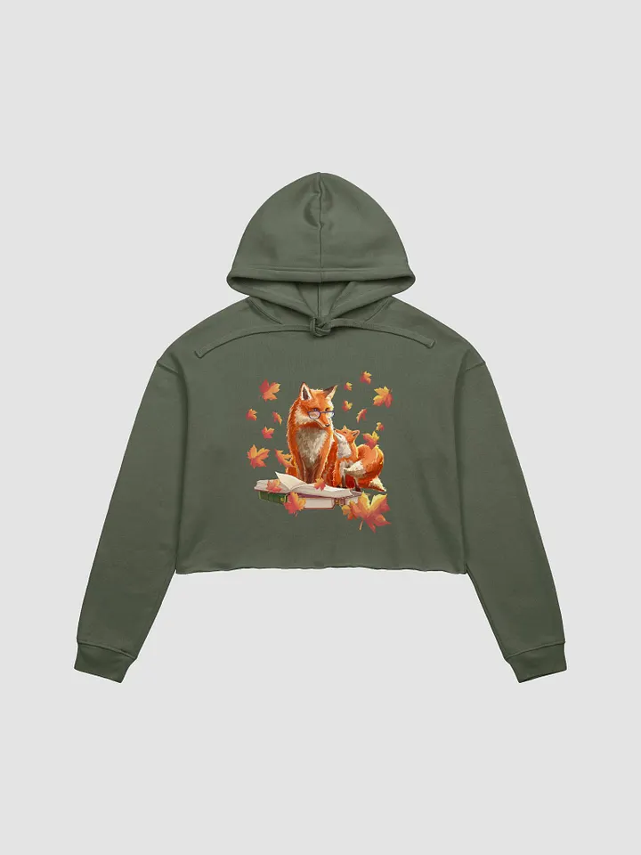 Fall Fox Family Crop Hoodie product image (2)