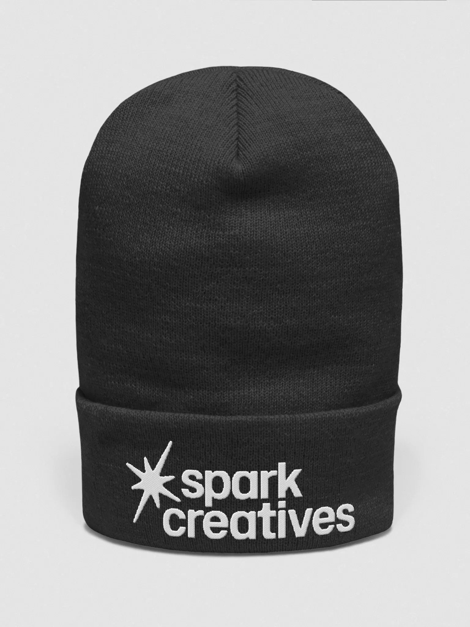 Spark Creatives Embroidered Beanie product image (5)