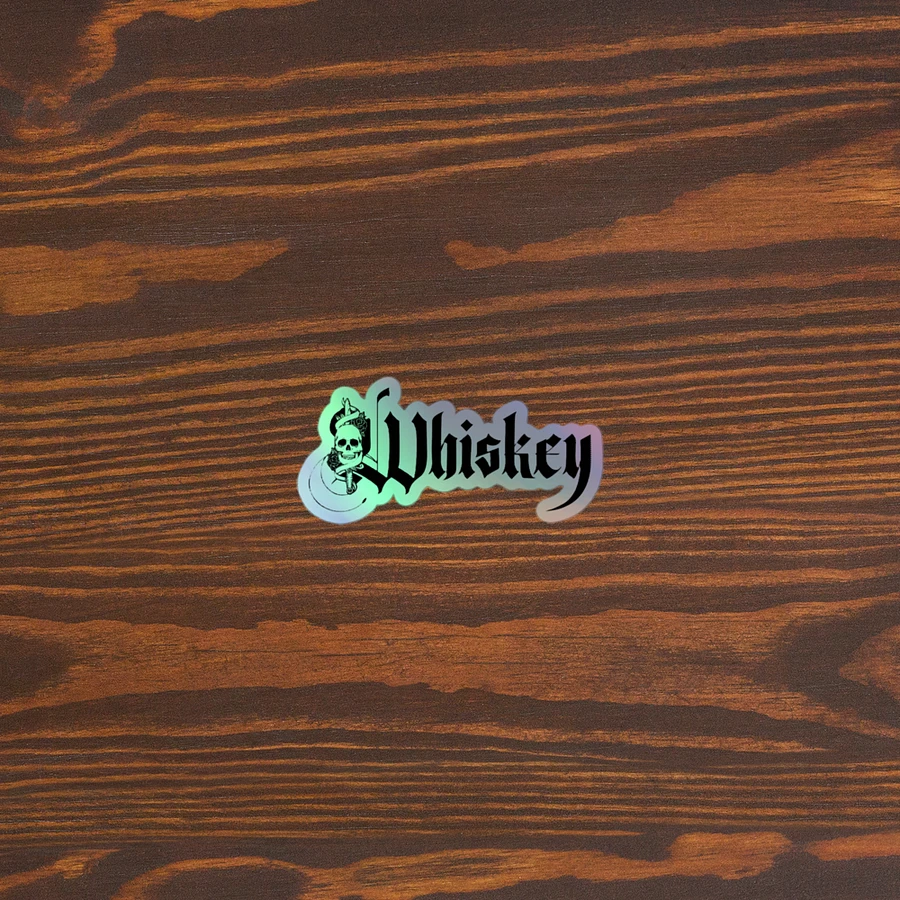 whiskey shiny sticker product image (5)