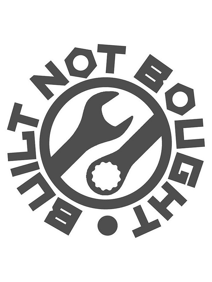 Built Not Bought - JDM Digital Sticker product image (2)