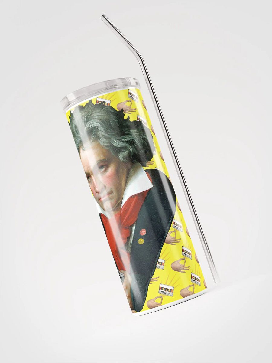 Roland van Beethoven by Frank Fonik, Stainless Steel Tumbler product image (3)
