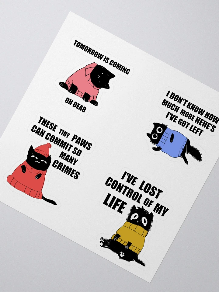 meowseries stickers product image (2)