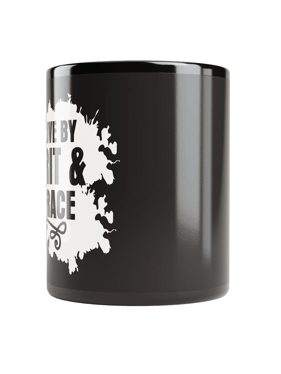 Grit & Grace Black Mug product image (3)