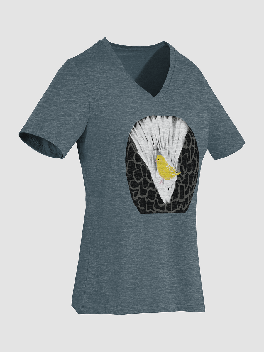 Canary In The Coalmine VNeck tee product image (44)