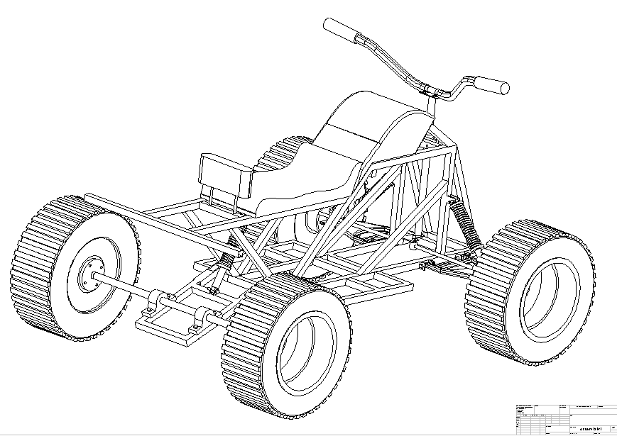 Cheral ATVX Monster Quad – Full Assembly & Fabrication Manual (PDF + 3D CAD Files) product image (6)