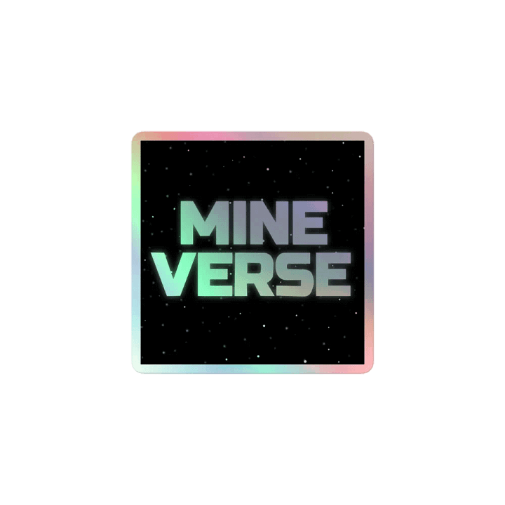 Mineverse Holo Icon Sticker product image (1)