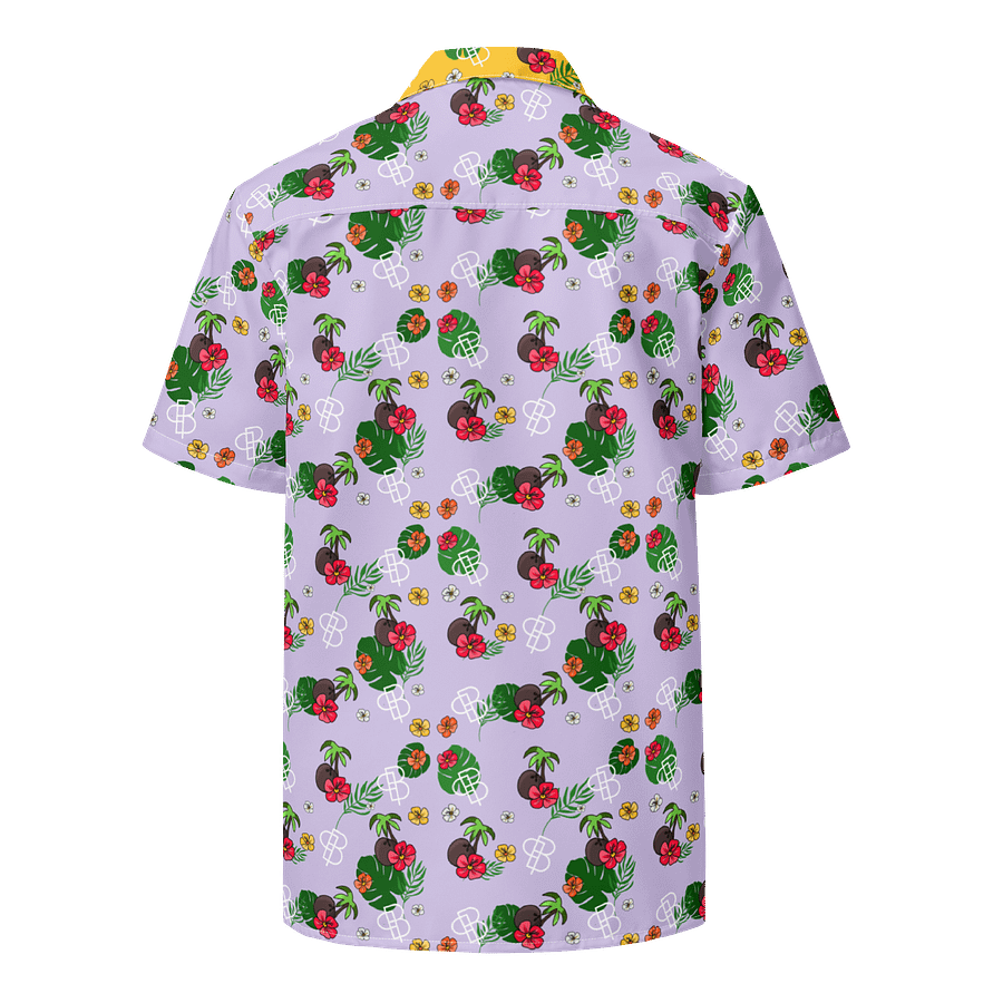 Tropical Island Hawaiian Shirt - Lilac product image (2)