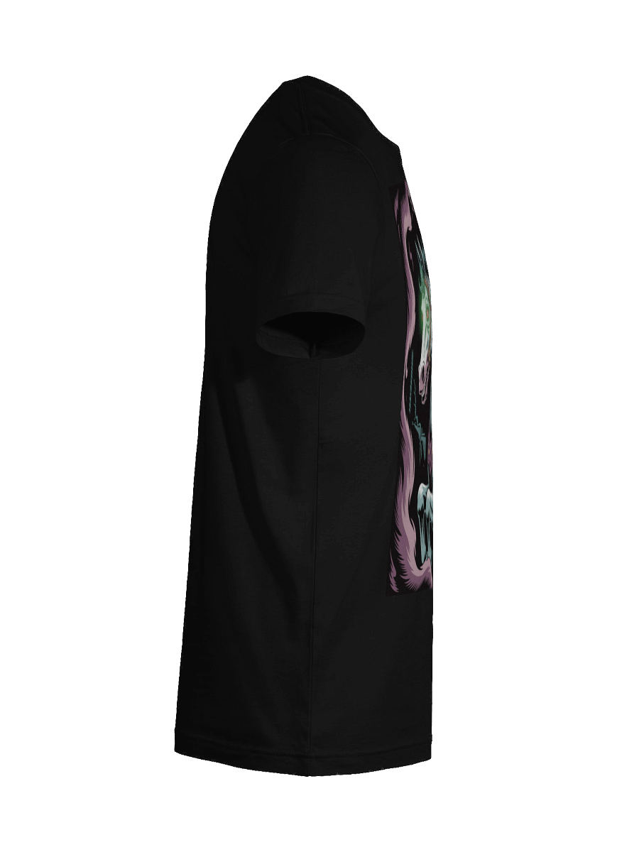 Abandon Hope Unisex Supersoft T-Shirt by Midnight Veil Designs - Gothic Black, Red & More product image (12)
