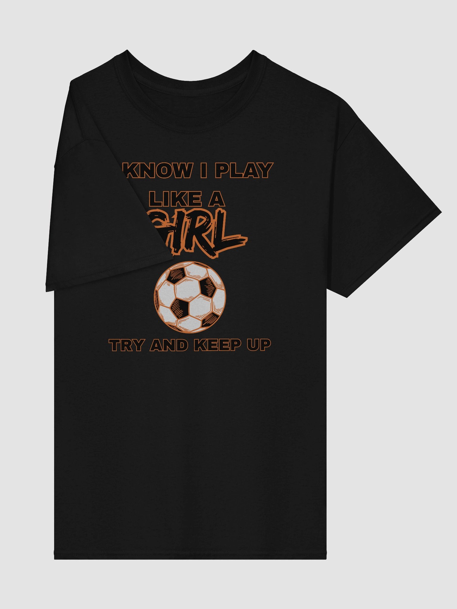 Orange & Black Play Like a Girl product image (3)