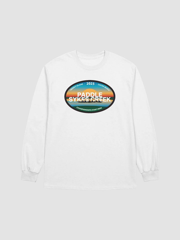 Outrigger - 2025 Paddle Sykes Creek - Long Sleeve Tee (White) product image (1)