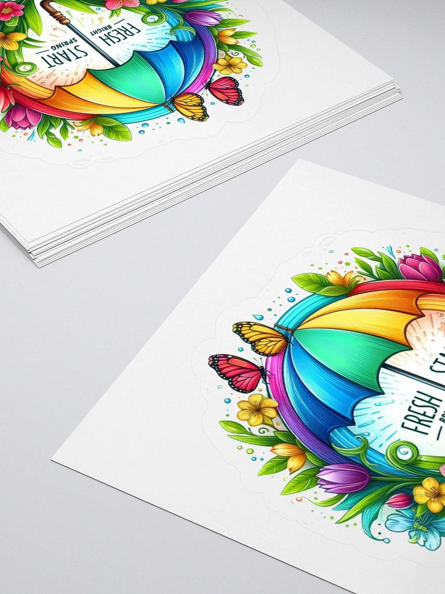 Spring Renewal Kiss Cut Stickers product image (13)