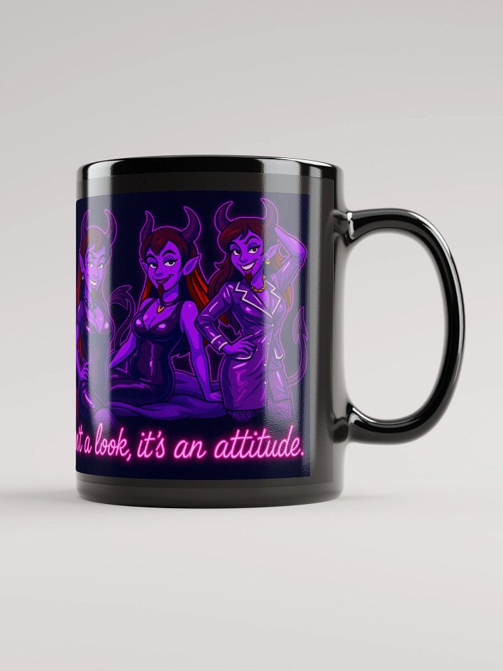 Sexy Attitude Mug – Jaz the Glam Demonette | Sassy Empowerment Coffee Cup product image (1)