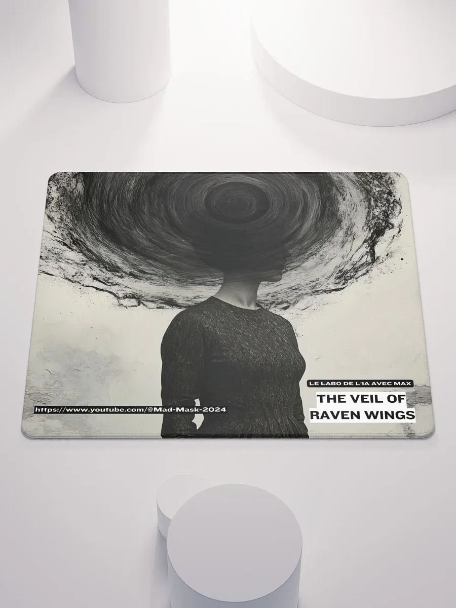 Mouse Pad Gaming The Veil of Raven Wings product image (1)
