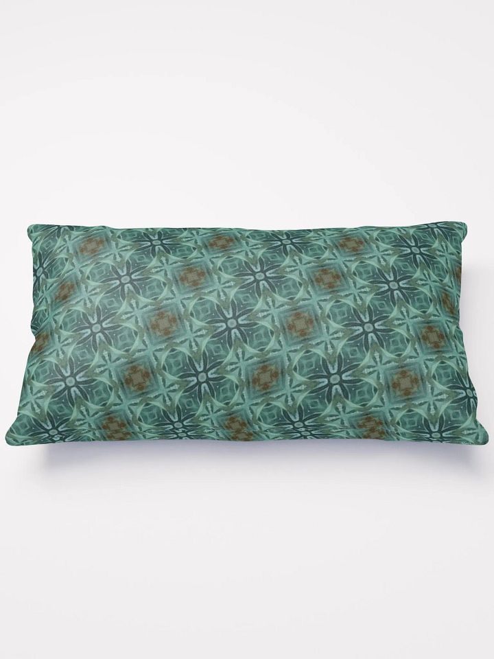 Diagonal Crosses Floral Pillow product image (2)
