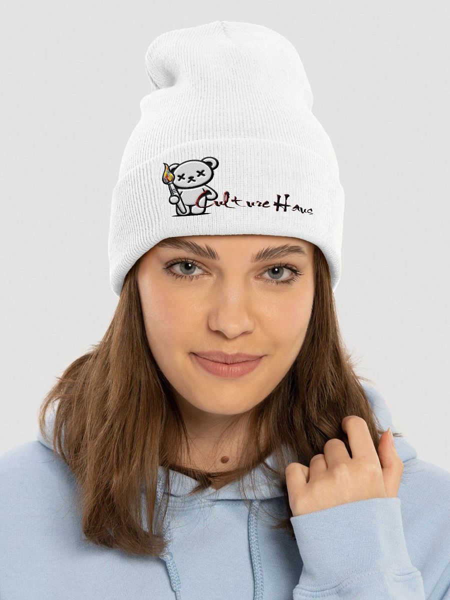Culture Haus Cuffed Beanie - Culture Bear product image (3)